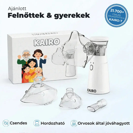 Inhalátor felnőtteknek és gyerekeknek – 30% kedvezmény 🎉